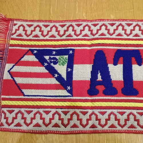 Atletico Madrid scarf 90s new, official product