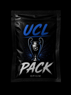 UCL pack like new with 12 cards including inserts and numbered