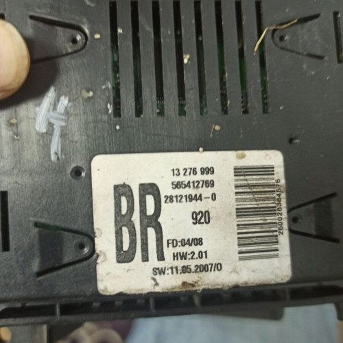 Display 13276999 for Opel Zafira B 1.9 CDTI 2005 used