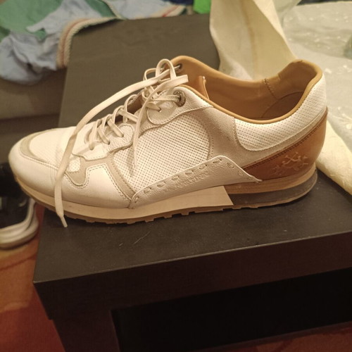 La Martina sneakers used, white, size 42.5