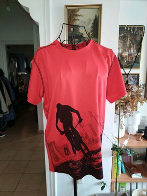 T shirt Replicat active medium red like new