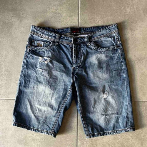 Zakcret denim bermuda size 34 like new