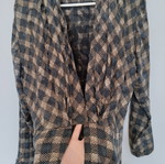 Lisa & Scott 100% silk blouse shirt new, no.14 Large XL