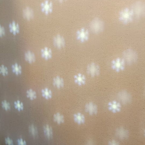 Led projector with snowflakes new