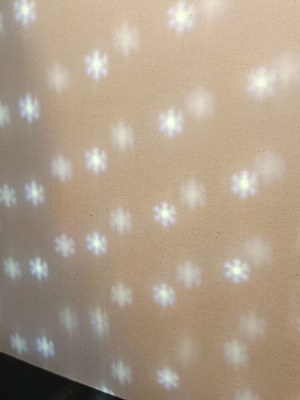 Led projector with snowflakes new