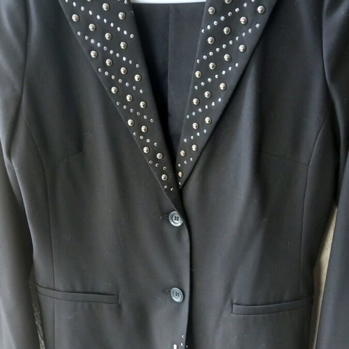 Denny Rose black jacket like new with studs