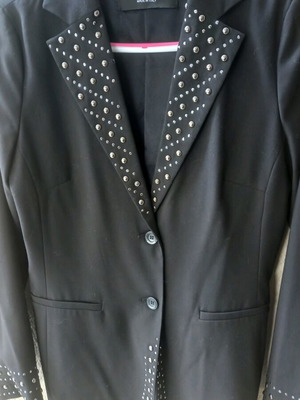 Denny Rose black jacket like new with studs