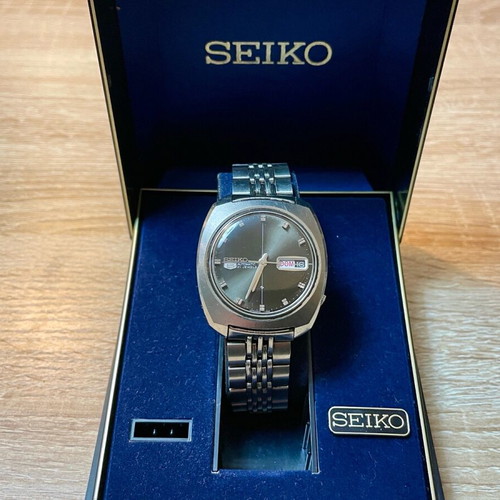 Seiko 5 6119-7083 vintage like new, gray