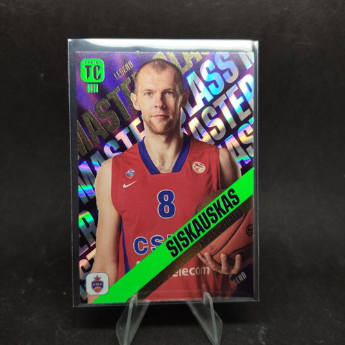 Ramunas Siskauskas Panini Top Class Euroleague collectible card like new