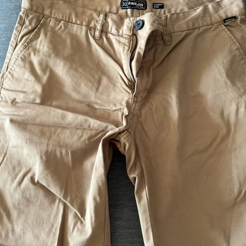 Emerson men's bermuda shorts used, beige, size S
