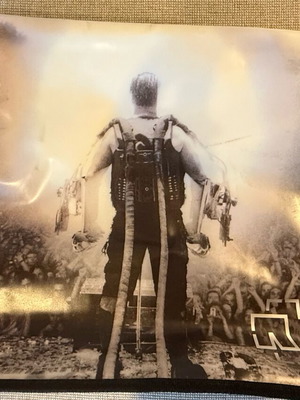 Rammstein shoulder bag like new, black