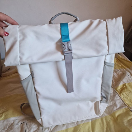 Lenovo backpack white/grey like new