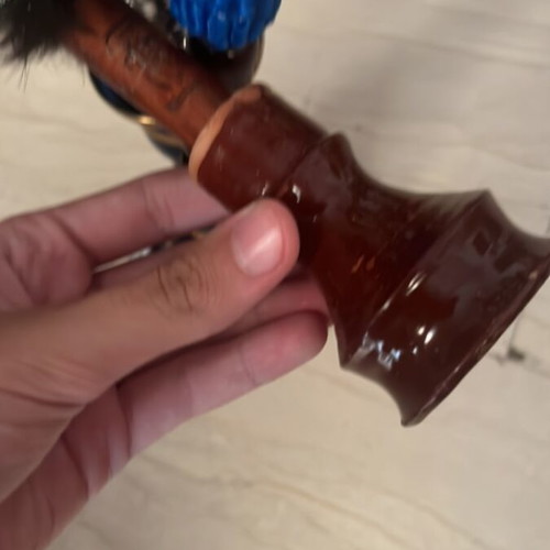 Hookah with smoking accessory and tobacco gift
