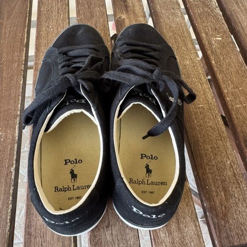 Polo Ralph Lauren casual shoes size 43 used, black