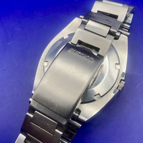 Seiko 5 Automatic 6319-7000 used, silver dial, stainless steel