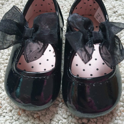 H&M baby ballerinas size 18/19 new with gift socks
