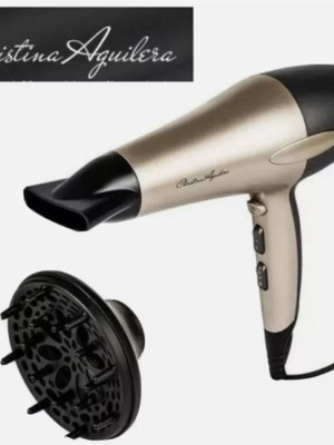 Christina Aguilera Ionic Hair Dryer 2200W with Ceramic Keratin Grille like new
