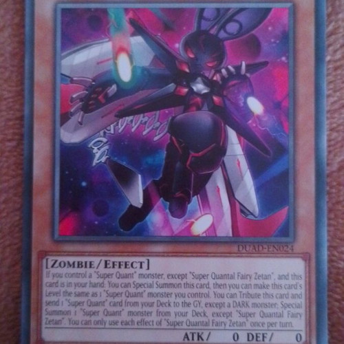 Yu-Gi-Oh Super Quantal Fairy Zetan card new from Japanese box