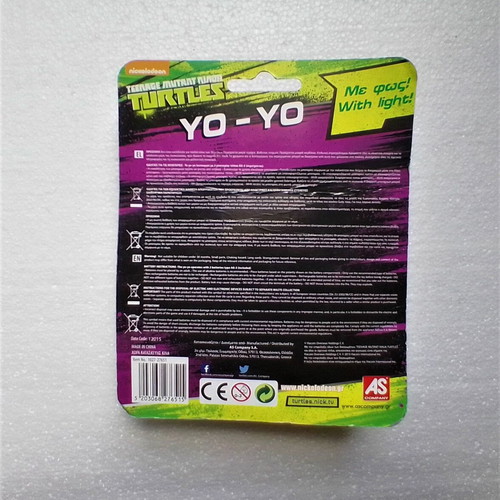 Teenage Mutant Ninja Turtles TMNT Lighting Yo-Yo Nickelodeon 2015 new
