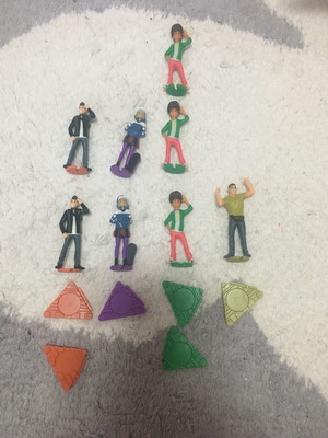 Kinder miniature toys used