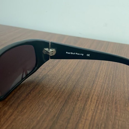 Red Bull Racing sports sunglasses used, gloss black
