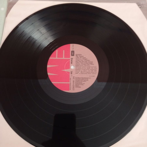 Queen The Game vinyl used, 1st Greek edition 1981