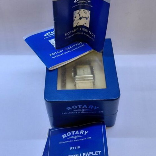 Rotary Elite Reverso new quartz watch with dual time zones