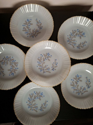 Termocrisa Mexico deep plates like new, set of 6