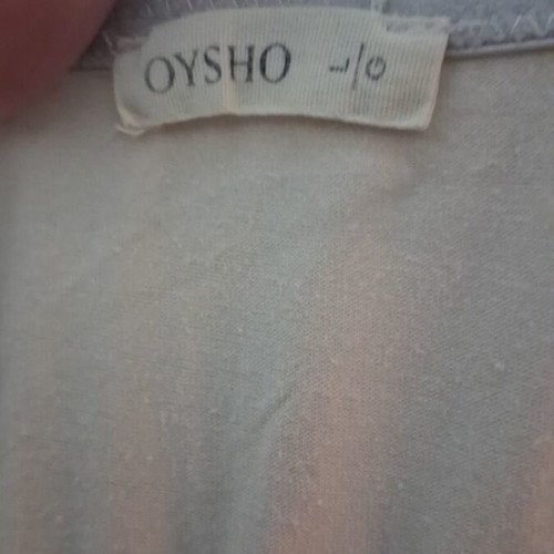 Oysho maternity nightdress, size Large, beige
