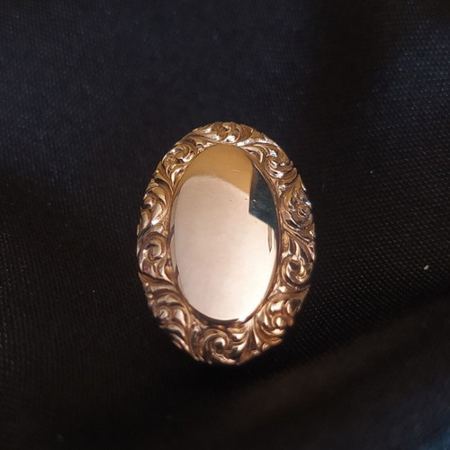 Anson USA vintage tie clip used, gold color