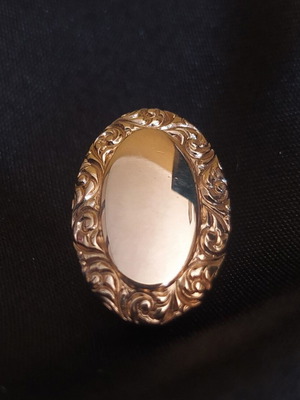 Anson USA vintage tie clip used, gold color