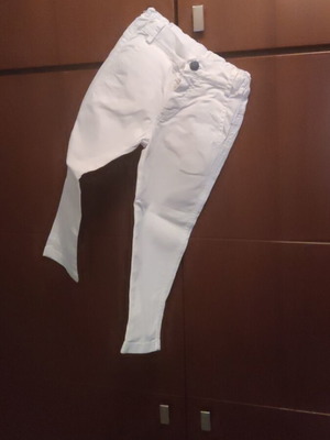 Lapin pants white, like new, size 98 cm for 3 years old