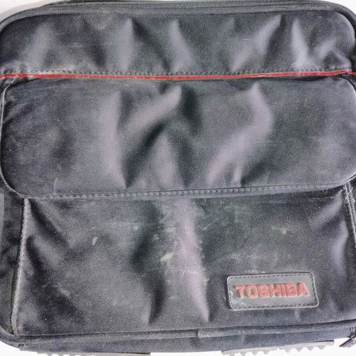 Toshiba retro laptop bag used in good condition