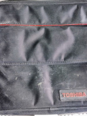 Toshiba retro laptop bag used in good condition