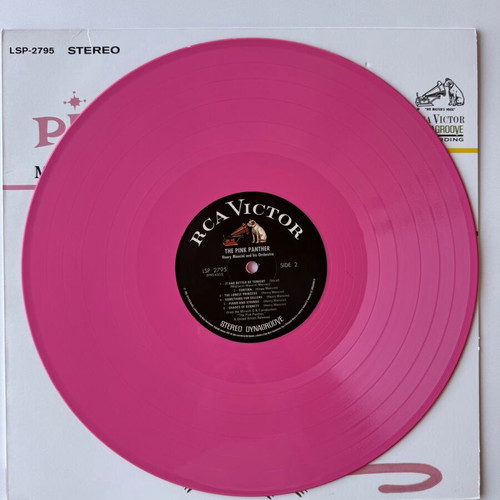 The Pink Panther Soundtrack vinyl 2014 reissue, near mint