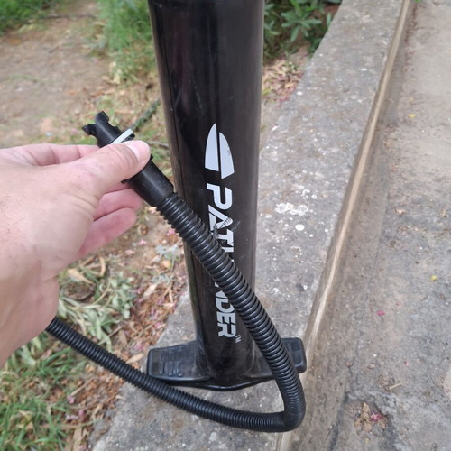 Pathfinder High-Pressure Hand Pump with Pressure Gauge like new