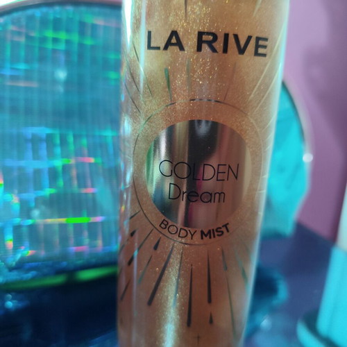 La Rive Golden Dream Shimmer Body Mist new 200ml
