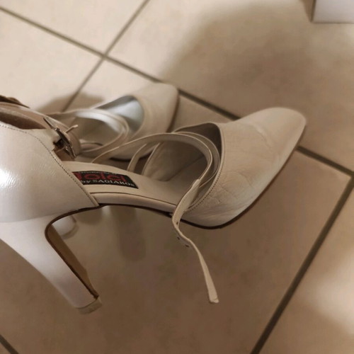 Dolce Domenico white shoes size 37 vintage used