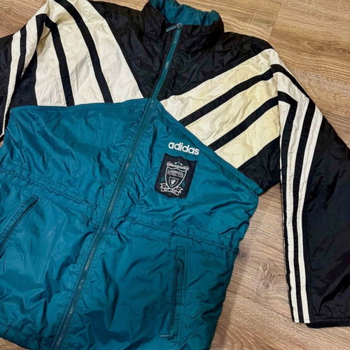 Adidas Liverpool winter parka jacket used, size L UK42