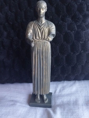Metal statuette Hniochos new 32cm with base