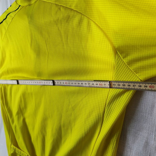 Castelli cycling jersey XXL like new, yellow retro model