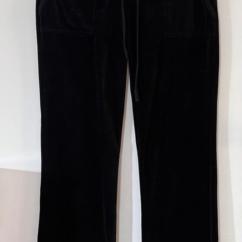 Velour tracksuit used small black Beta House