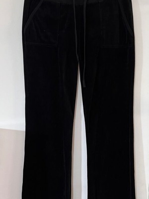 Velour tracksuit used small black Beta House