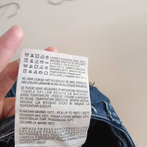 Bershka women's jeans small blue like new