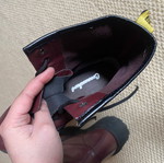 Commanchero boots used, red, size 38