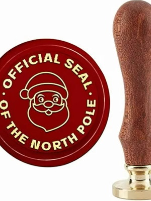 Christmas Wax Seal Stamp 2.5cm Official Seal of the North Pole