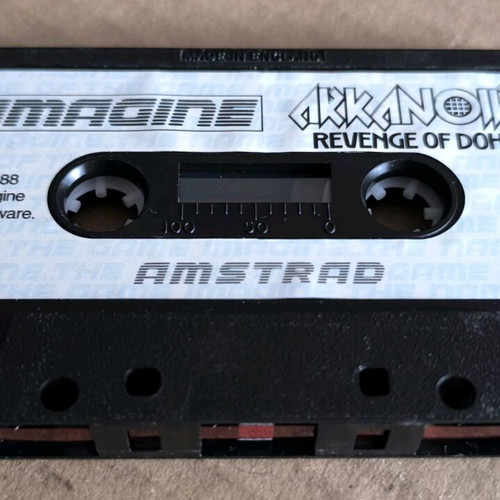 Arkanoid Revenge Of Doh Amstrad cassette like new, complete in box