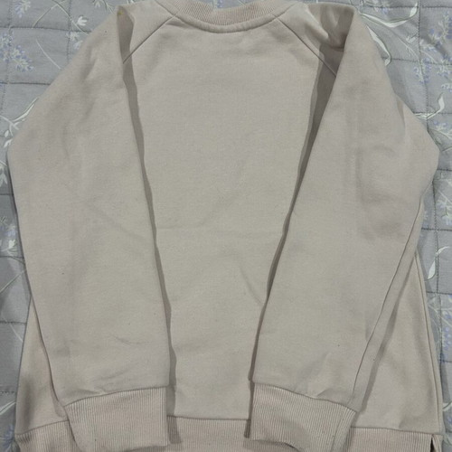 Alouette Girl's Sweatshirt 116 cm like new, beige