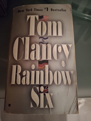 Rainbow Six by Tom Clancy like new, English novel