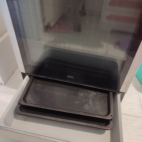 AEG electric stove with ceramic hobs used, good condition